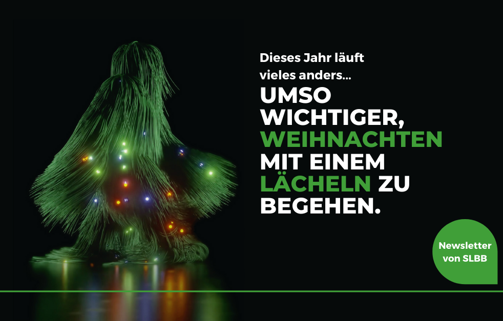 Dieses Jahr läuft vieles anders... umso wichtiger, Weihnachten mit einem Lächeln zu begehen.